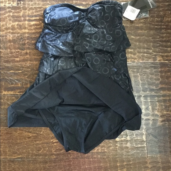 Miraclesuit Magicsuit Black 2-Piece- Size 10 (NWT) - Picture 2 of 5